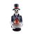 Enfeite Halloween de Resina - Caveira com Cartola - 52cm - 1 unidade - Cromus - Rizzo - Imagem 1