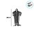 Enfeite Decorativo de Halloween - Caveira Mattua com Luz - 205cm - 1 unidade - Cromus - Rizzo - Imagem 2
