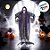 Enfeite Decorativo de Halloween - Caveira Mattua com Luz - 205cm - 1 unidade - Cromus - Rizzo - Imagem 3