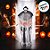 Enfeite Decorativo de Halloween - Caveira Ortis com LED - 90cm - 1 unidade - Cromus - Rizzo - Imagem 3