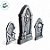Enfeite Decorativo de Halloween - Kit Cemiterio Noites de Terror - 55x33,5x6cm - 1 unidade - Cromus  - Rizzo - Imagem 5