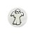 Enfeite Decorativo de Halloween - Fiorata com Aplique Fantasma - 30cm  - 1 unidade - Girotoy - Rizzo - Imagem 2
