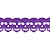 Enfeite Decorativo de Halloween - Guirlanda Caveira - Roxo - 1 unidade - Girotoy - Rizzo - Imagem 1