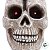 Enfeite Decorativo Halloween - Crânio com Luzes  - 1 unidade - Cromus - Rizzo - Imagem 3