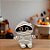 Pelúcia Mini Múmia Branca 18 cm - Halloween - 1 unidade - Rizzo - Imagem 1