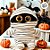 Pelúcia Mini Múmia Branca 18 cm - Halloween - 1 unidade - Rizzo - Imagem 6