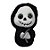 Pelúcia Dona Morte - Preto 22 cm - Halloween - 1 unidade - Rizzo - Imagem 1