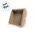 Caixa com Visor PV20 (20cm x 20cm x 6cm) Kraft - 20 unidades - Rizzo - Imagem 3