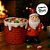 Vaso Decorativo De Natal - Papai Noel No Treno - 8x7cm - 1 unidade - Cromus - Rizzo - Imagem 3