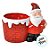 Vaso Decorativo De Natal - Papai Noel - 15x16x10,5cm - 1 unidade - Cromus - Rizzo - Imagem 2