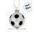 Enfeite De Pendurar De Natal - Bola De Futebol - 7,5cm - 1 unidade - Cromus - Rizzo - Imagem 3