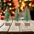 Kit Com Três Pinheirinhos De Natal Nevados - 8cm - 1 unidade - Cromus - Rizzo - Imagem 1