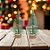 Kit Com Dois Pinheirinhos De Natal Nevados - 10cm - 1 unidade - Cromus - Rizzo - Imagem 1