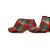 Fita Decorativa Aramada - Xadrez - Verde,Vermelho e Preto - 6,3x914cm  - 1 unidade - Cromus - Rizzo - Imagem 1