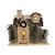 Casinha decorativa de Natal com Led - Branca - 20cm - 1 unidade - Rizzo - Imagem 1