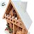 Casinha Nevada de Natal - 30cm - 1 unidade - Rizzo - Imagem 4