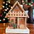 Casinha Nevada de Natal - 30cm - 1 unidade - Rizzo - Imagem 1
