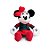 Pelúcia Minnie Natalina Roupa Xadrez - 32cm - Disney Original - 1 unidade - Cromus - Rizzo - Imagem 1