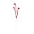 Galho Decorativo - Candy Cane - 55cm - 1 unidade - Rizzo - Imagem 1