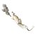 Galho Decorativo com Esquilo - Branco - 55cm - 1 unidade - Rizzo - Imagem 1