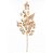 Galho Decorativo - Folhas Douradas - 66cm - 1 unidade - Cromus - Rizzo - Imagem 1