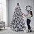Árvore de Natal Modelo Cardamomo Nevada - 2097 Galhos - 3m - Ref. RZO391 - 1 unidade - Rizzo - Imagem 5