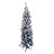 Árvore de Natal Modelo Caiena Nevada Slim - 646 Galhos - 2,10m - Ref. RZO368 - 1 unidade - Rizzo - Imagem 1