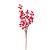 Galho Frutas 45cm - Vermelho - 1 unidade - Cromus - Rizzo - Imagem 1