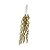 Pendente Decorativo de Natal - Dourado - 14cm - 1 unidade - Rizzo - Imagem 1