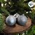 Bola De Natal em Tubo - Prata - 10cm - 6 unidades - Cromus - Rizzo - Imagem 3
