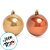 Bolas de Natal em Tubo - Bordo, Cobre e Marfim- 4cm - 6 unidades - Cromus - Rizzo - Imagem 3