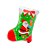 Balão de Festa Metalizado 3D 24" 62cm - Meia de Natal - 1 unidade - Balões São Roque - Rizzo - Imagem 1