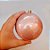 Bola de Natal em Tubo - Perolado Rose Gold - 10cm - 6 unidades - Cromus - Rizzo - Imagem 1