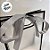 Sacola Transparente PVC com Alça e Fita  - Preto - 26x18x8cm - 1 unidade - Rizzo - Imagem 3
