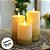 Vela De LED com Glitter G - 5x19x5cm - 1 unidade - Artlille - Rizzo - Imagem 4