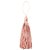 Tassel Decorativo Artesanal - Rose - 13cm - 12 unidades - Artlille - Rizzo - Imagem 1