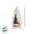 Enfeite Árvore De Natal De Vidro com LED - Papai Noel na Neve - 10x18,5x8cm - 1 unidades - Artlille - Rizzo - Imagem 3