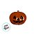 Aplique Decorativo De Hallowen - Abobóra - Laranja - 1,5cm - 10 unidades - Rizzo - Imagem 2