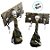 Enfeite Decorativo de Halloween Com Luz e Som - Caveira Na Guilhotina - 35cm - 1 unidade - Cromus - Rizzo - Imagem 2
