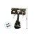 Enfeite Decorativo de Halloween Com Luz e Som - Caveira Na Guilhotina - 35cm - 1 unidade - Cromus - Rizzo - Imagem 3