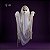 Enfeite Para Pendurar de Halloween Com Luz e Som - Noiva Fantasma - 1m - 1 unidade - Cromus - Rizzo - Imagem 1