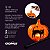 Enfeite Decorativo de Halloween Com Luz e Som - Lanterna De Abobóra Gato Preto - 12x12,5cm - 1 unidade - Rizzo - Imagem 2