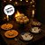Prato De Sobremesa De Hallowen - Abóbora - 17,5cm  - 1 unidade - Rizzo - Imagem 4