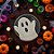 Prato De Sobremesa De Hallowen - Fantasma - 17,5cm  - 1 unidade - Rizzo - Imagem 1