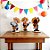 Kit Enfeite Decorativo Festa Junina - Banda - 16x4cm - 3 unidades - Rizzo - Imagem 6