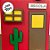 Escola em MDF Vermelho De Festa Junina - 12,5x25cm - 1 unidades - Rizzo - Imagem 2