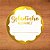 Adesivo Redondo "Geladinho Gourmet" - Ref.2107 - Hot Stamping - 2,5x2,5cm - 50 unidades - Stickr - Rizzo - Imagem 1