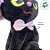 Gato de Pelúcia com Chápeu de Bruxa - Preto - 23cm  - 1 unidade - Rizzo - Imagem 6