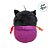 Gato de Pelúcia Saquinho "Trick or Treat" - Preto/Roxo - 20cm - 1 unidade - Rizzo - Imagem 4