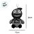 Zumbi de Pelúcia com Touca "Boo!" - Verde/Roxo - 20cm  - 1 unidade - Rizzo - Imagem 2